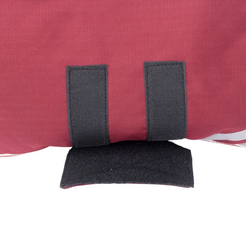 Digby and Fox Waterproof Dog Coat in Maroon-2