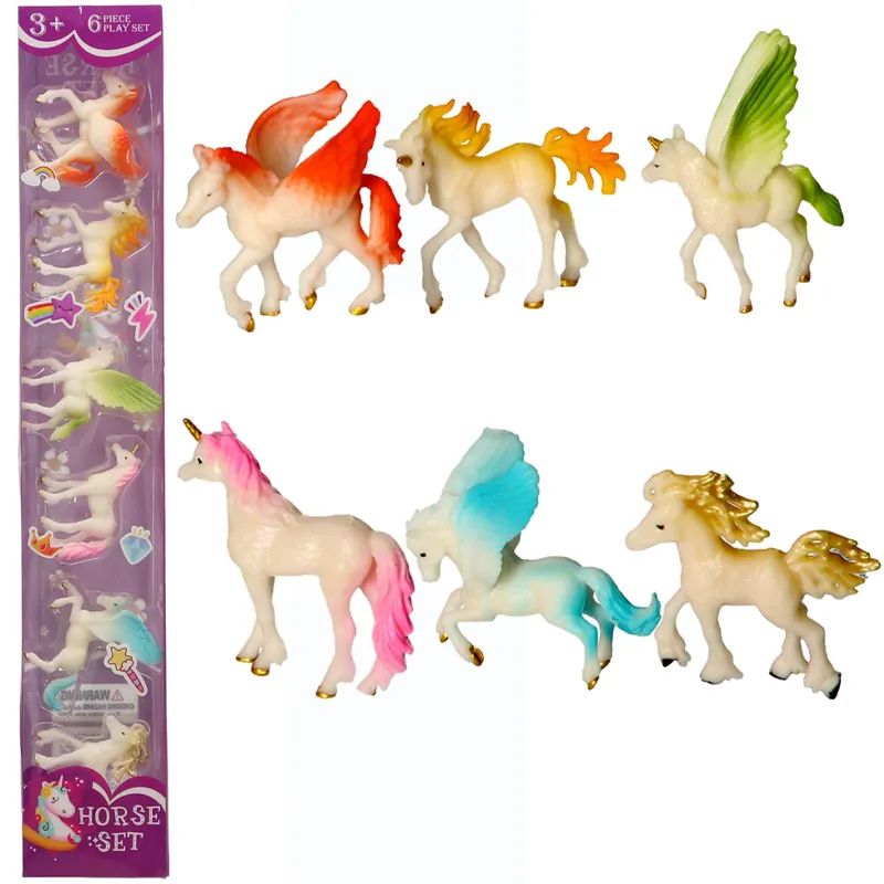 A to Z Unicorn Toys 6 Pack