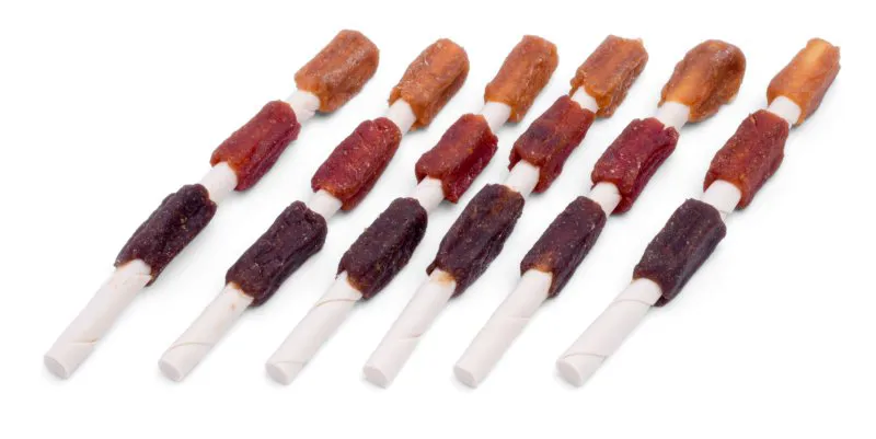 Petface Doggie Bistro 6 Piece Chicken Kebab Dog Treats-1