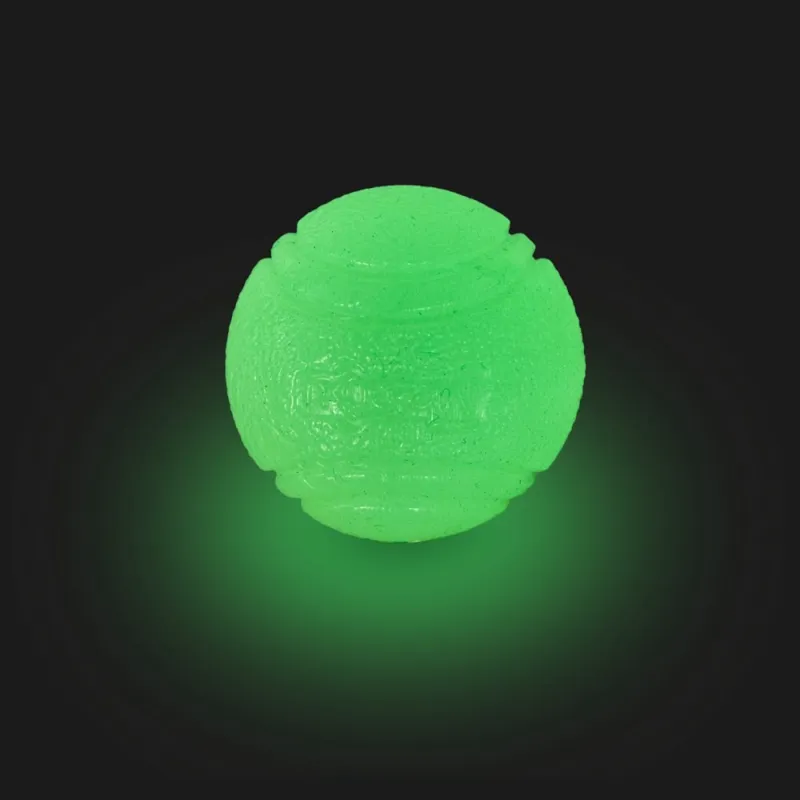 Petface Outdoor Paws Glow in the Dark Ball Dog Toy-4