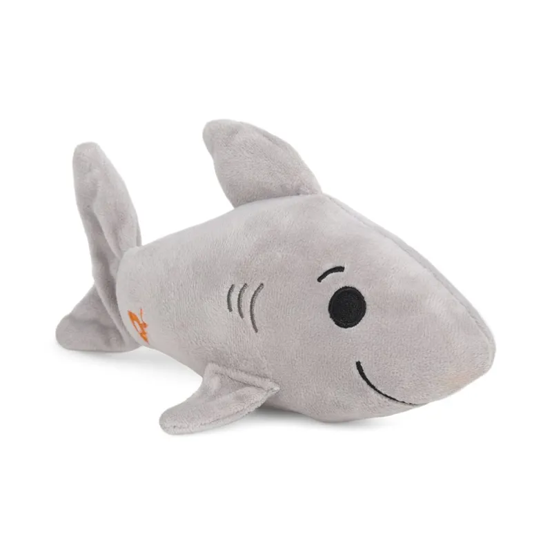 Petface Seriously Strong Rubberoid Shark Plush Dog Toy-2
