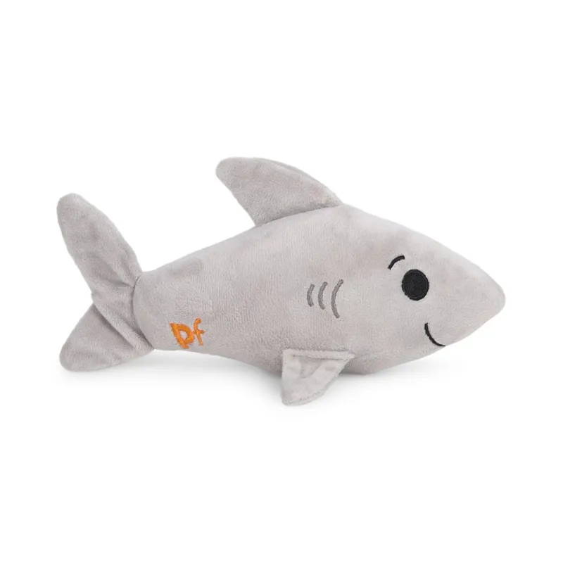 Petface Seriously Strong Rubberoid Shark Plush Dog Toy-1