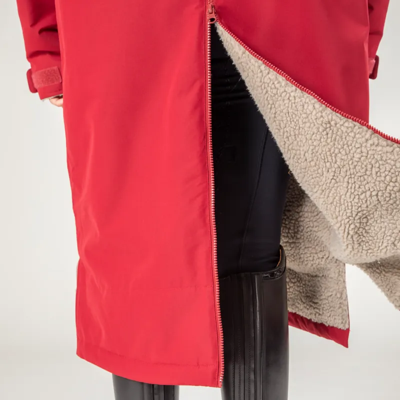 Aubrion Team All Weather Robe Large in Red-6