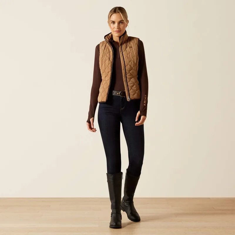 Ariat Ashley 2.0 Insulated Gilet Ladies in Tigers Eye-5