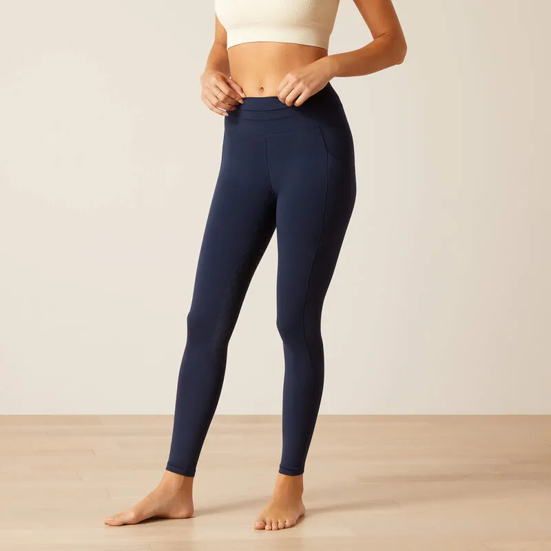 Ariat EOS 2.0 Full Seat Riding Tights Ladies in Navy Eclipse