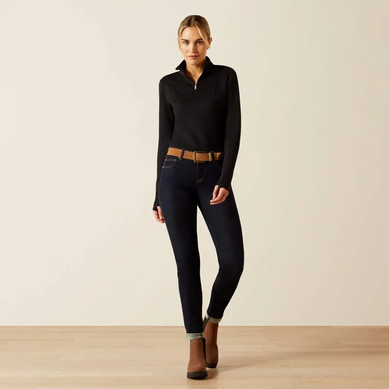 Ariat Lucent Base Layer Ladies in Black-1
