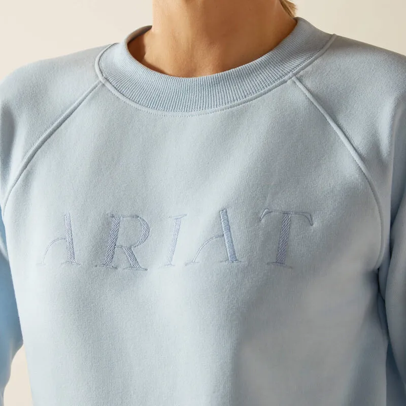 Ariat Martine Sweatshirt Ladies in Skyway-2