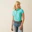 Ariat Prix 3.0 Polo Shirt Ladies in Pool Blue