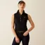 Ariat Prix 3.0 Sleeveless Polo Shirt Ladies in Black