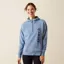 Ariat Rabere 2.0 Hoodie Ladies in China Blue Heather
