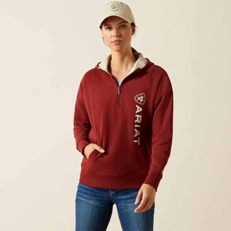 Ariat Rabere 2.0 Hoodie Ladies in Madder Brown
