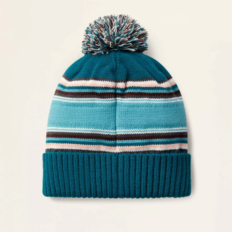 Ariat Serape Beanie in Turquoise Serape-1
