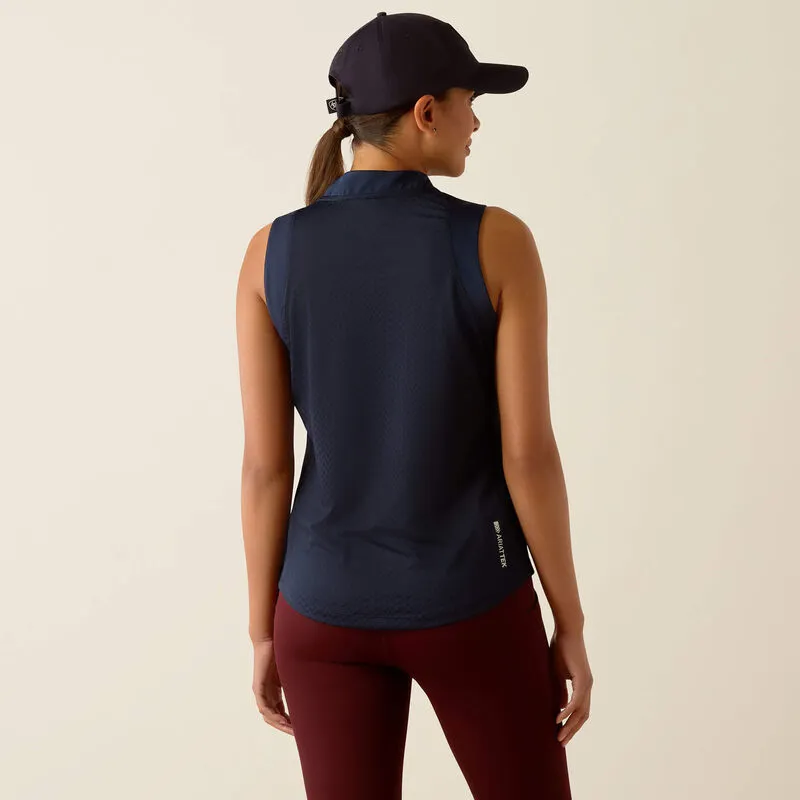 Ariat Mesa Sleeveless Baselayer in Navy Eclipse-2