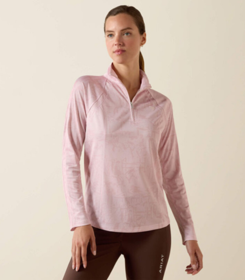 Ariat Sunstopper 3.0 Baselayer Ladies in Sepia Rose Horse Park-1