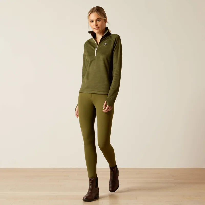 Ariat Tek Team Sweatshirt Ladies in Winter Moss-2