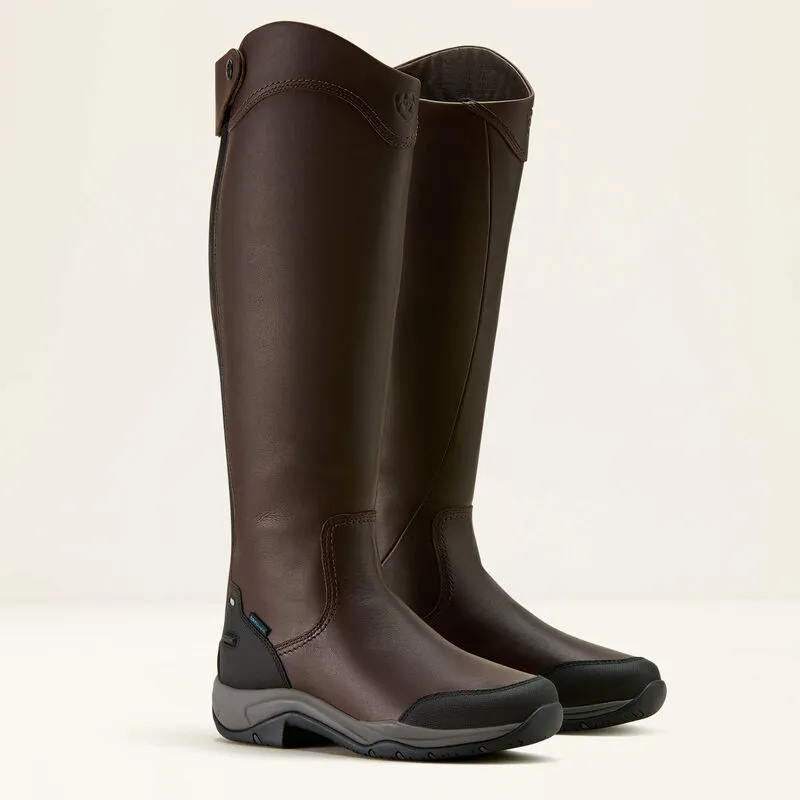 Ariat Telluride Tall Waterproof Boot Ladies in Dark Brown-1
