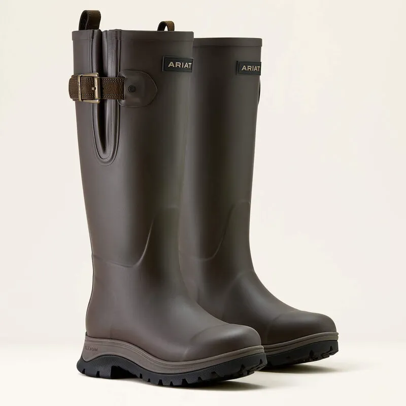 Ariat Woodstock Rubber Boot Ladies in Bracken Brown-6