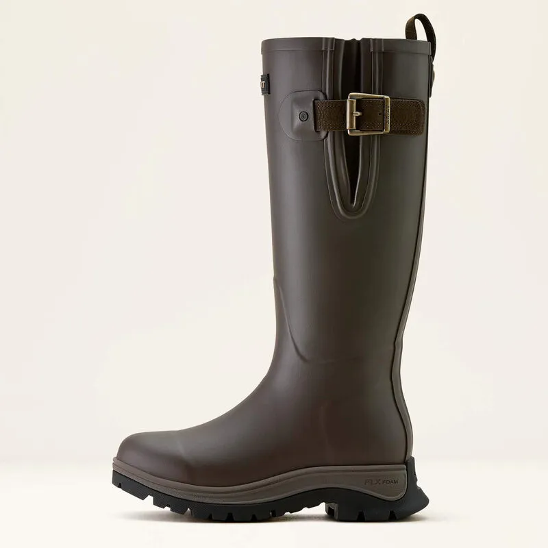 Ariat Woodstock Rubber Boot Ladies in Bracken Brown-1