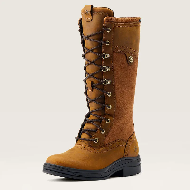 Ariat Wythburn II Waterproof Boot Ladies in Weathered Brown