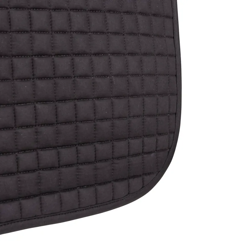 ARMA Deluxe Cotton Jump Saddlecloth in Black-2