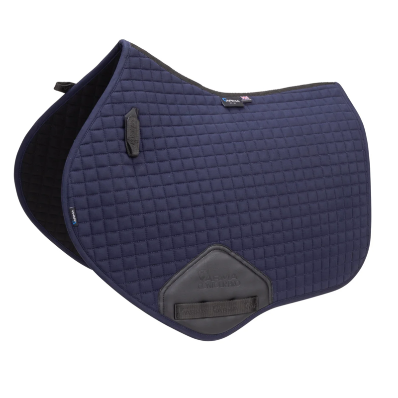 ARMA Deluxe Cotton Jump Saddlecloth in Navy