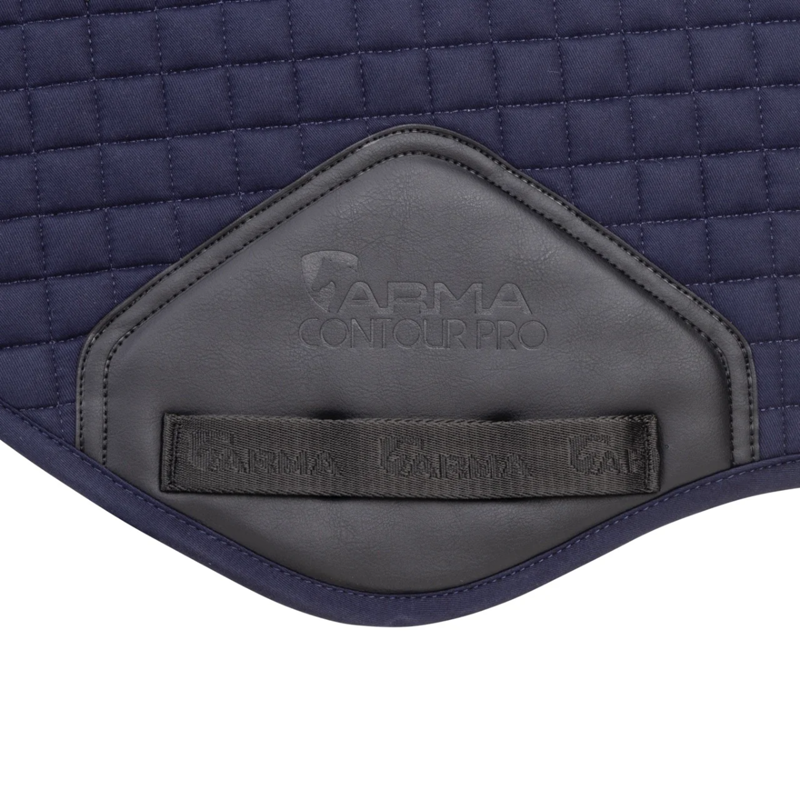 ARMA Deluxe Cotton Jump Saddlecloth in Navy-1
