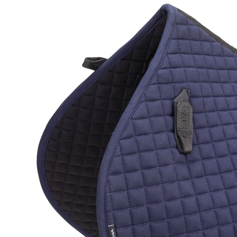 ARMA Deluxe Cotton Jump Saddlecloth in Navy-4