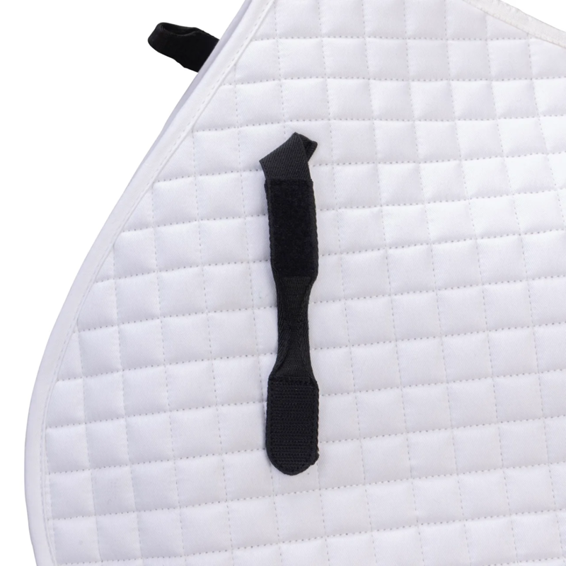 ARMA Deluxe Cotton Jump Saddlecloth in White-2