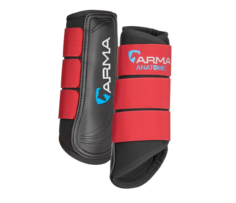 ARMA Neoprene Brushing Boots in Red