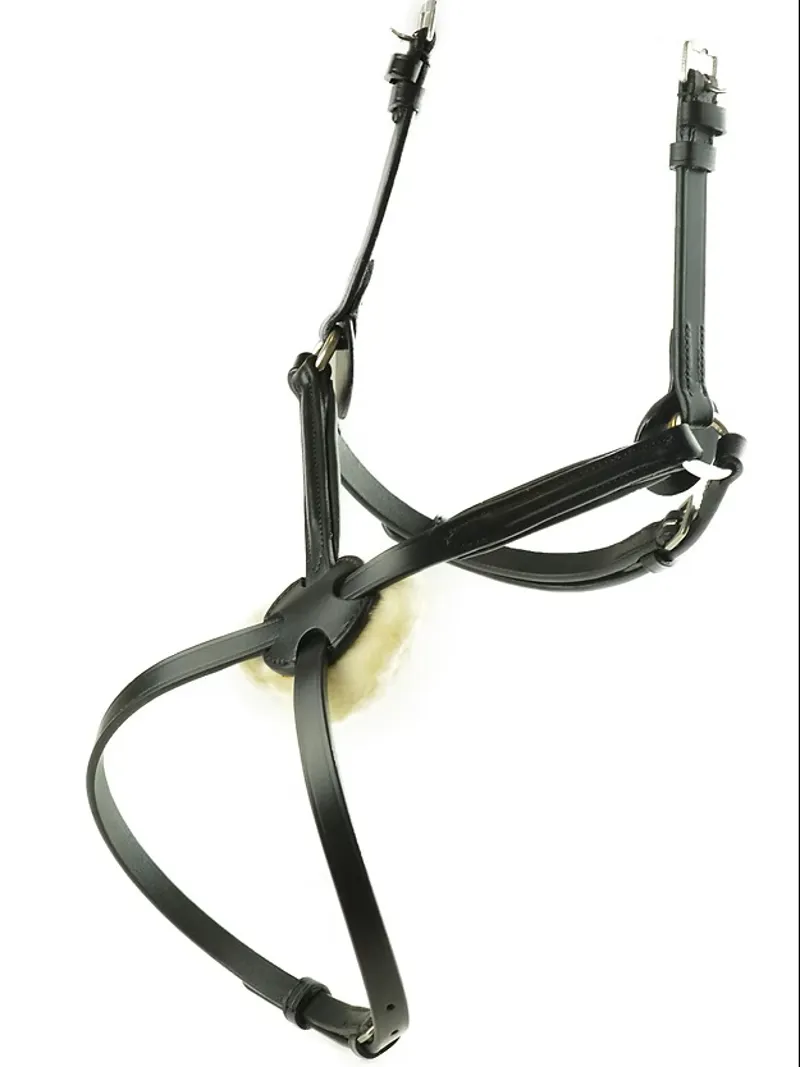 Ascot by Dever Comfort Grackle Noseband in Black-1