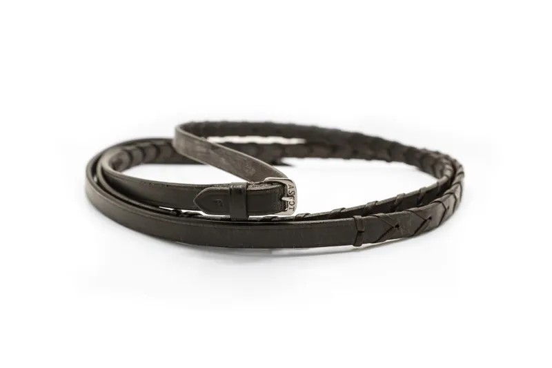 Ascot Laced Reins in Brown