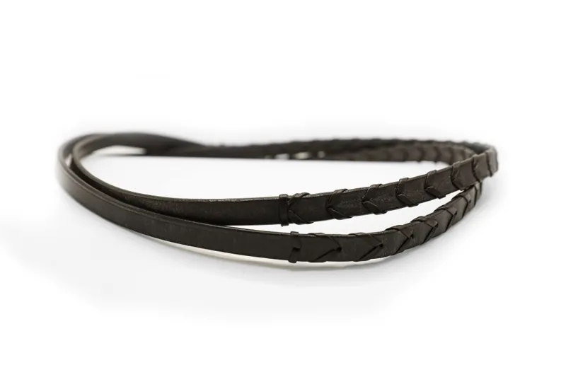 Ascot Laced Reins in Brown-3