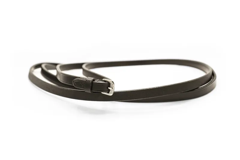 Ascot Plain Leather Reins in Brown-1
