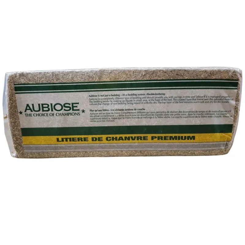 Aubiose Hemp Horse Bedding 20kg-2