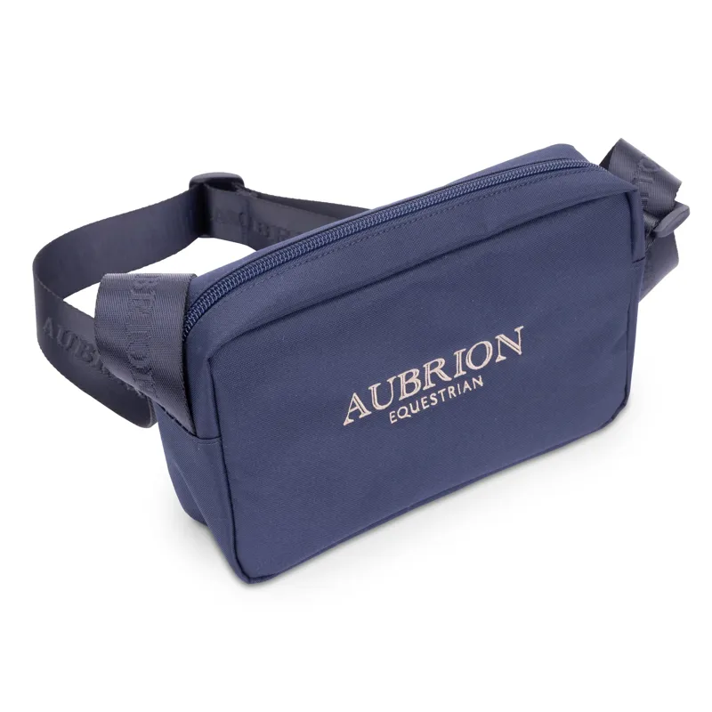 Aubrion Equestrian Cross Body Bag in Navy