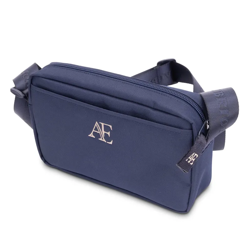 Aubrion Equestrian Cross Body Bag in Navy-1