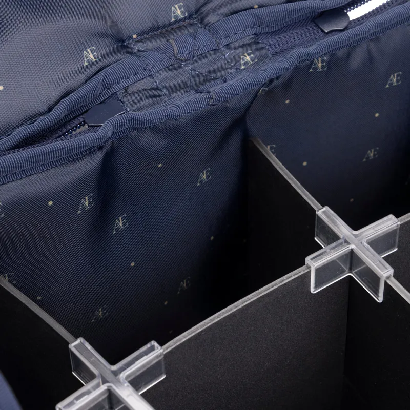 Aubrion Equestrian Grooming Kit Bag in Navy-7