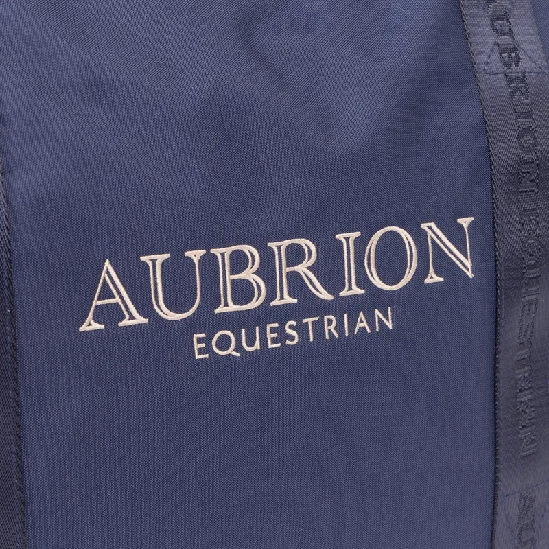 Aubrion Equestrian Tote Bag in Navy-3