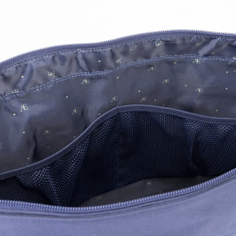 Aubrion Equestrian Tote Bag in Navy-5