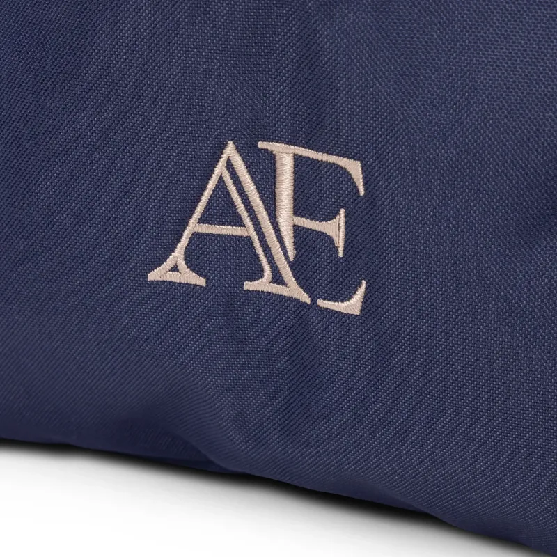 Aubrion Equestrian Hat Whip and Boot Bag in Navy-3