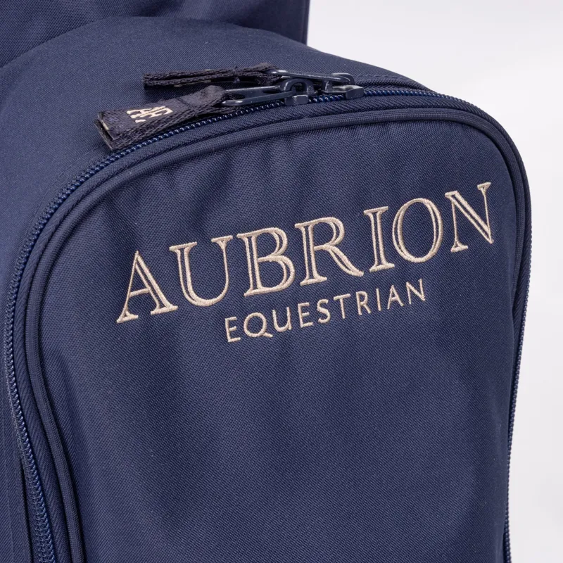 Aubrion Equestrian Hat Whip and Boot Bag in Navy-2