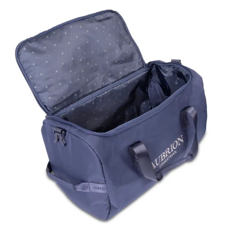 Aubrion Equestrian Holdall in Navy-2