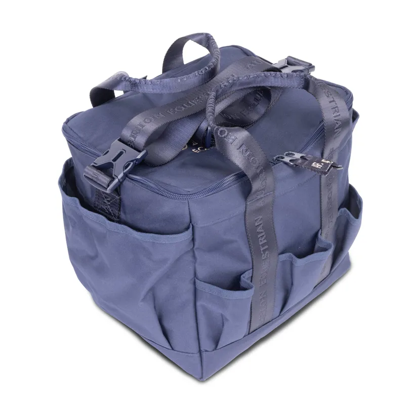 Aubrion Equestrian Large Grooming Kit Bag in Navy-3