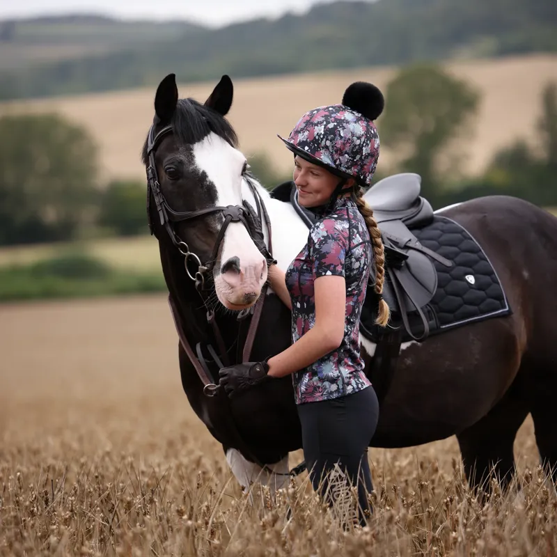 Aubrion React Short Sleeve Base Layer Juniors in Abstract-4