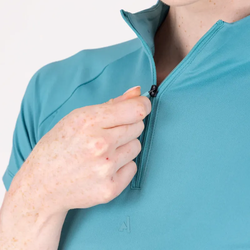 Aubrion React Short Sleeve Base Layer Ladies in Haze-1