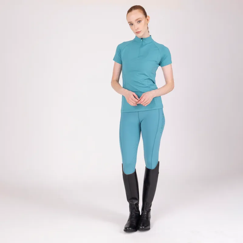 Aubrion React Short Sleeve Base Layer Ladies in Haze-5