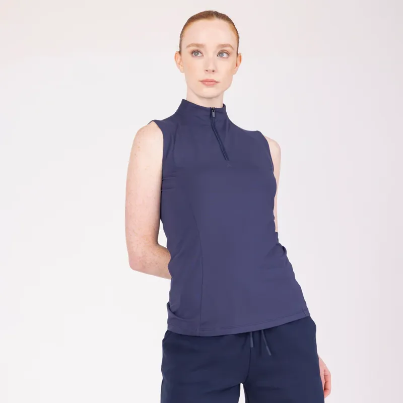 Aubrion React Sleeveless Base Layer Ladies in Midnight-1