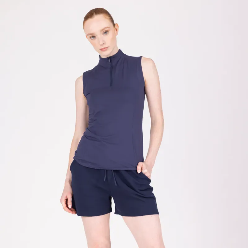 Aubrion React Sleeveless Base Layer Ladies in Midnight-6