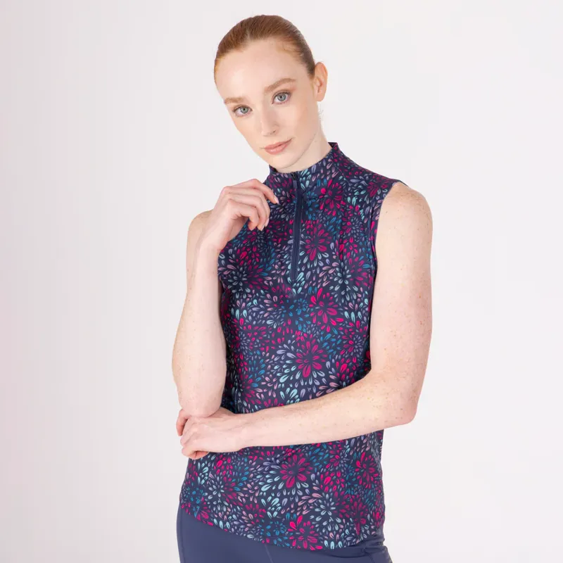 Aubrion React Sleeveless Base Layer Ladies in Petal-1