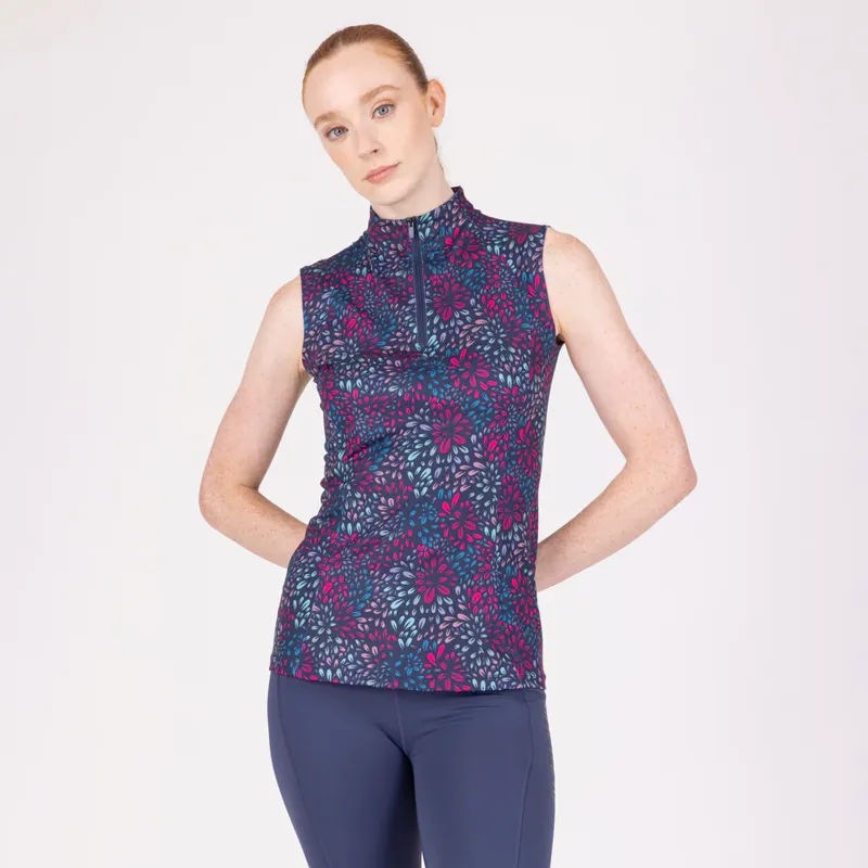 Aubrion React Sleeveless Base Layer Ladies in Petal-2